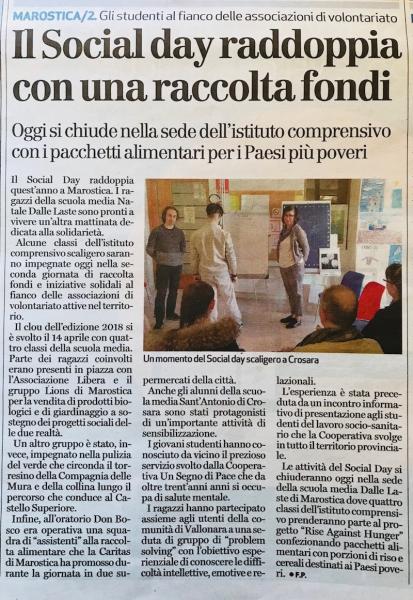 Articolo giornale